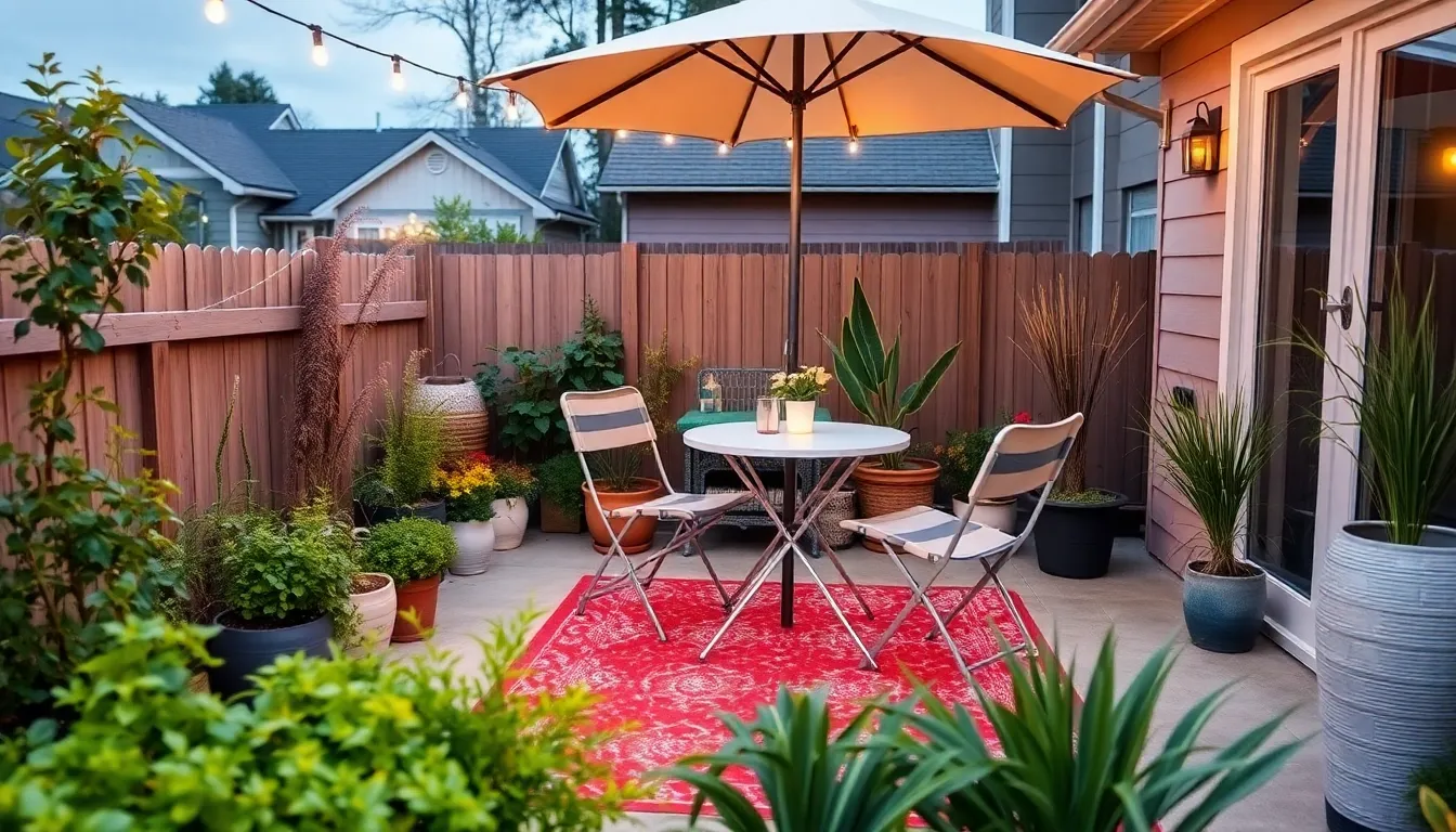 Small Patio Design: Maximizing Space and Style - Hponderosa