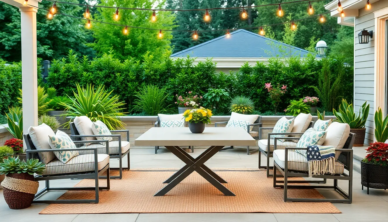 Patio Furniture Design Ideas: Transform Your Outdoor Oasis - Hponderosa